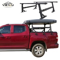 Support de barres de toit en aluminium réglable en hauteur et en largeur pour pick-up BYD Shark Great Wall POER, fixation universelle sans perçage
