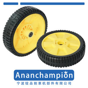 Ruedas para Cortacésped de 8 Pulgadas, Rueda Delantera AM115138, Amarillo y Negro (Paquete de 2) - Product Image 5