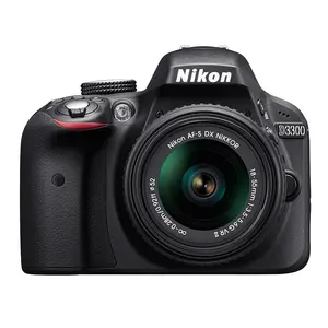 尼康D3300 DSLR相机99% 全新，配有18-55毫米f/3.5-5.6G VR镜头套件