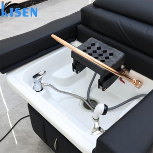 KISEN Lit de lavage hydraulique multifonctionnel professionnel électrique avec dossier inclinable, cuvette de lavage pour spa capillaire et pédicure - Product Image 6