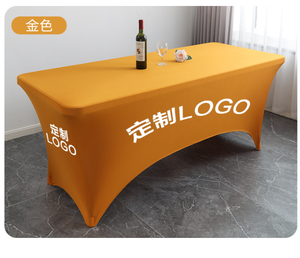 Biểu Tượng Tùy Chỉnh Căng Bảng Bìa 6ft 30 + Màu Sắc Polyester Được Trang Bị Spandex Căng Khăn Trải Bàn Mở Trở Lại - Product Image 6