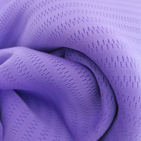 Tissu Scuba 100% Polyester Couleur Unie 58/60" 280GSM Certifié OEKO-TEX Tissu Extensible pour Utilisation Automobile Anti-Bactérien Respirant