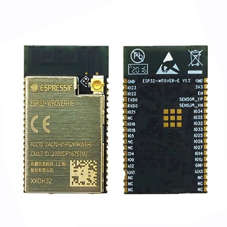 ESP32 esp 32 modulo wifi Dual-core 32-bit 4MB ESP32-WROVER-IE Wifi BLE modulo Dual Mode con Chip ESP32-D0WD-V3