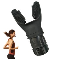 Entraîneur Respiratoire Sportif pour Exercice Pulmonaire, Embout Facial, Respirateur, Équipement de Fitness pour l'Entraînement des Poumons en Boxe