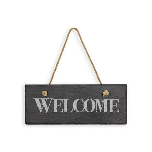 <span class=keywords><strong>Plaque</strong></span> de décoration de Noël externe en pierre sculptée en usine avec logo de maison de jardin en <span class=keywords><strong>ardoise</strong></span> durable de forme rectangulaire personnalisable - Product Image 6