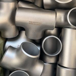 <span class=keywords><strong>Coude</strong></span> à trois voies en <span class=keywords><strong>acier</strong></span> inoxydable 304, qualité industrielle, diamètre égal à diamètre inégal, estampage et soudage sans soudure - Product Image 2