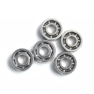 Fournisseur direct d'usine de roulements à billes à gorge profonde miniatures en acier inoxydable de type ouvert S618/1.5 1.5*4*1.2mm - Product Image 1