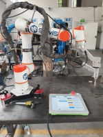 Robot collaboratif à 6 axes en aluminium haute précision SteviS, moteur PLC, charge utile de 12 kg, cobot industriel pour le soudage et la préhension