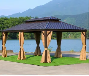 Nouveau design chaud en gros tente gazebo pergola motorisée tente de jardin gazebo extérieur avec un bon prix