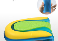 Sport Traction Absorbant Les Chocs Léger Gel Talon Tasses Avec Sensible Pour Talons Talon Éperons Plantaire Fasciitisor Cheville