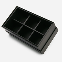 Boîte cadeau de luxe en carton noir imprimée sur mesure, écologique, recyclée, haut de gamme, robuste, pour chocolat et aliments, à prix compétitif