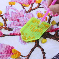 Lukisan Berlian Mosaik DIY Kanvas Cetak 5D Motif Singa untuk Dekorasi Rumah