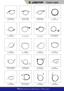 ชุดสายไฟรถจักรยานยนต์ชุดผสมสายคลัตช์วัดความเร็วสายคันเร่งสายเบรคเหมาะสำหรับ CJ-K750 32HP M72 24แรงม้า - Product Image 6