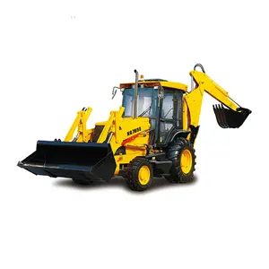 XGMA Backhoe Loader Telescopic Long Arm XG765E with Low Fuel Consumption Cheap Price