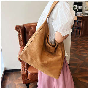 New hot selling fashion retro Hobo leather casual women's bag fashion shoulder bag - Product Image 2