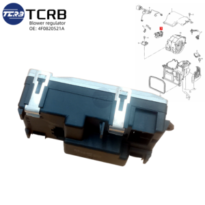 4F0820521A résistance de ventilateur 8T0 820 521 A 4B0820521 régulateur de ventilateur 8K0 820 521 B Composants électriques automobiles 7L0 907 521 B - Product Image 2