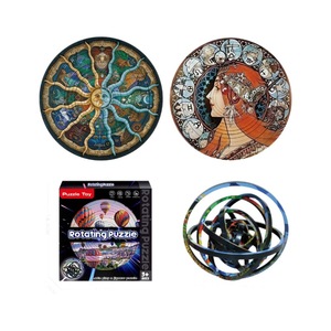 3D Rotating Puzzle 12.6cm Diameter Cat Pattern Maze For Kids Ages 8 13 Years Unisex Toy - Product Image 5