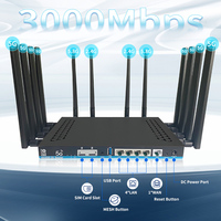 Router Wi-Fi Inalámbrico OEM con Chipset Principal MT7981B, Doble SIM, 2.4G 5.8G, Openwrt, Wifi6, Ranura para Doble Tarjeta SIM, Módem CPE 5G