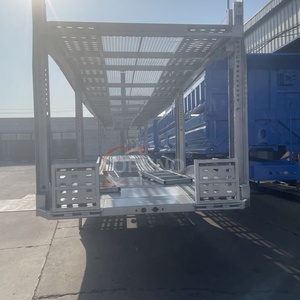 Semi-<span class=keywords><strong>remorque</strong></span> de transport de voiture à 2 essieux et à 3 essieux Afrique <span class=keywords><strong>Achat</strong></span> de porte-voitures à plat de 40 pieds tandem de 40 pieds et tailles de <span class=keywords><strong>remorque</strong></span> - Product Image 6