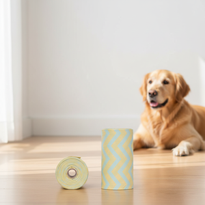 Bolsas para excremento de perro personalizadas, ecológicas, desechables, a prueba de fugas, con degradación en 180 días, biodegradables, de plástico. - Product Image 1