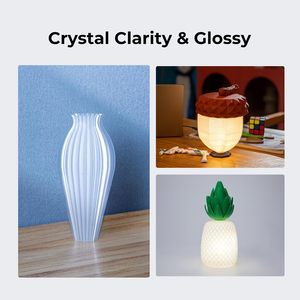 Filamento para Impresora 3D Creality PETG, 1.75mm, 2Kg, Negro, Bobina Gratuita para Bambu Lab, Bobinas Reutilizables, Alta Precisión - Product Image 6