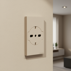 Prise murale ZEN Line 2P+T 16A Schuko couleur sable - Product Image 3