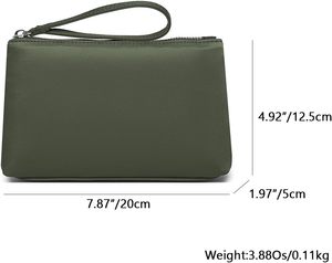 Pochette en cuir pour documents pour homme |   Porte-documents en cuir fin avec logo gaufré, grande capacité, pochette d'affaires pour homme - Product Image 2