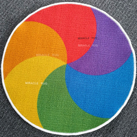 Alfombra circular personalizada de disco redondo, alfombra de videojuegos, diseño moderno, Logo impreso con patrón de Cd