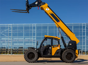 10m 3Ton Mini Telehandler Chariot télescopique compact pour la construction et l'utilisation agricole avec plusieurs accessoires Fourches et seaux - Product Image 3