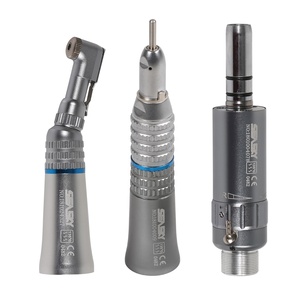 ¡Gran venta! Pieza de mano <span class=keywords><strong>Dental</strong></span> de baja/baja velocidad Kit de Motor de aire de cono de Nariz recta de contraángulo de 2 orificios compatible con Midwest E-type - Product Image 1