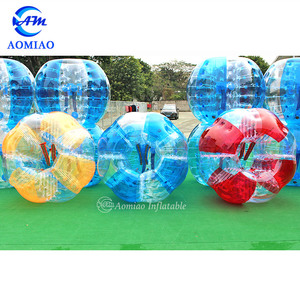 Diversión interactiva PVC Body Zorb Bumper Ball Traje Inflable Bubble Football Soccer Ball para eventos deportivos - Product Image 3
