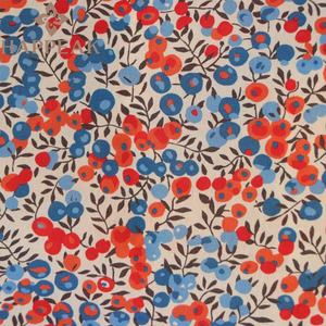 HAPPEAK impression numérique personnalisé <span class=keywords><strong>Wiltshire</strong></span> coton peigné tissu respirant Floral liberté coton pelouse tissu pour vêtement - Product Image 2