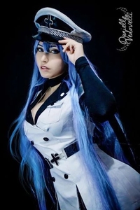 Disfraz de Akame <span class=keywords><strong>ga</strong></span> <span class=keywords><strong>KILL</strong></span> Esdeath Empire, conjunto completo de uniforme, disfraz de fiesta de Halloween - Product Image 6