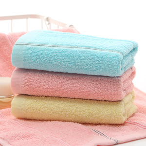 80g sọc đầy màu sắc yếu khăn bông xoắn người lớn hộ gia đình rửa mặt đồng bằng hàng ngày bảo vệ lao động khăn sàn - Product Image 6