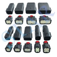Couvercle de fil électrique étanche en silicone pour automobile, 2/3/4/5/6 broches, pour série de connecteurs AMP deutsch