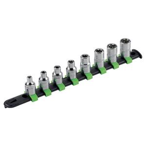 6 Point <b>Socket</b> Set 8 Pcs Metric 4 5 6 7 8 9 10 11 Mm For Automotive Repair Tools - Product Image 1