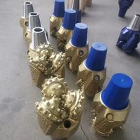 API 5 1/2 "10 5/8" 6 3/4 "14 3/4" 12 1/4 "8 3/4" Tricone Bit untuk Hard Rock Pressure Core komponen baja paduan