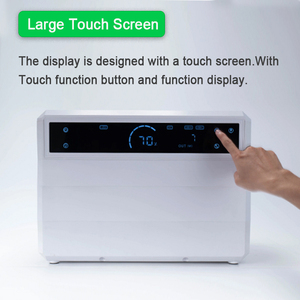Station d'alimentation portable 2000W 2300Wh avec batterie LiFePO4, prises AC 220V, générateur solaire à charge rapide 1000W avec écran tactile - Product Image 4
