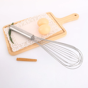 Batteur à œufs en acier inoxydable Witsocook modèle A011081, ustensile de cuisine durable pour la maison - Product Image 5