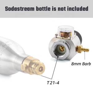 <span class=keywords><strong>Mini</strong></span> Regolatore di CO2 con Attacco Barb (0-90PSI)/(0-60PSI) per Caricatore CO2 da Birra con Foro di Sfiato Unico - Product Image 5