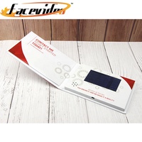 Nouvelle conception, meilleure carte de vœux musicale, cadeau souvenir, module lecteur personnalisé, écran LCD IPS, carte brochure vidéo 7 pouces