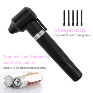 Mezclador de Tinta para Tatuajes Eléctrico, 5 Piezas, Mezclador de Pigmentos de Plástico para Maquillaje Permanente de Cejas y Labios, Uso Profesional en Estudios de Tatuajes - Product Image 3