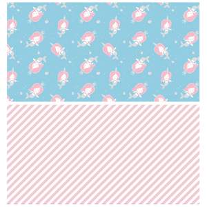 Top Reversible Mermaid <b>Paper</b> Gift <b>Wrapping</b> <b>Paper</b> <b>Roll</b> Happy <b>Birthday</b> <b>Paper</b> For Florists - Product Image 2