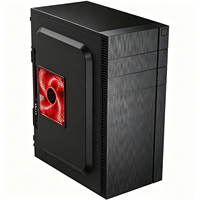 ATX/Micro ATX Anakartlarla Uyumlu Masaüstü Bilgisayar Kasası 7 PCI Genişletme Yuvası 2 HDD 2 SSD Çoklu Fan Montaj Pozisyonları