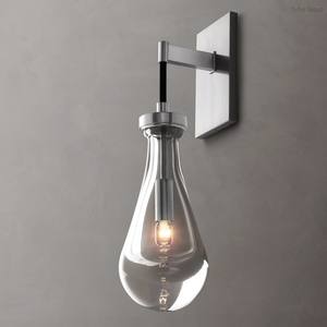 Applique murale LED moderne et créative en plastique avec moteur CC et télécommande, lumière blanc chaud doux 2700K pour salle de bain - Product Image 3