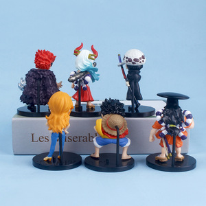 One Pieces อะction ฟิกเกอร์มินิยืน Kaido ลูกสาวยามาโตะและลูฟี่ Ace มือตกแต่งอะนิเมะอะction ฟิกเกอร์ - Product Image 3