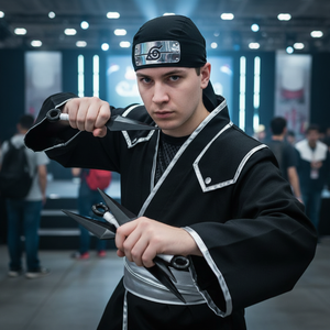 Ensemble de 4 PP <span class=keywords><strong>Ninja</strong></span> 2-Kunai 2-<span class=keywords><strong>Shuriken</strong></span> Ensemble de style classique Étoiles à lancer réalistes Noir et blanc Décoration de collection Jouets Cospaly - Product Image 4