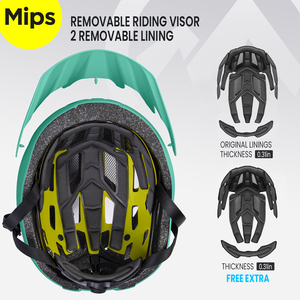 Cascos de <span class=keywords><strong>Bicicleta</strong></span> MTB Profesionales para Adultos Outdoormaster, Populares y de Alta Gama - Cascos de Ciclismo con Luz LED, <span class=keywords><strong>Casco</strong></span> <span class=keywords><strong>MIPS</strong></span> - Product Image 5