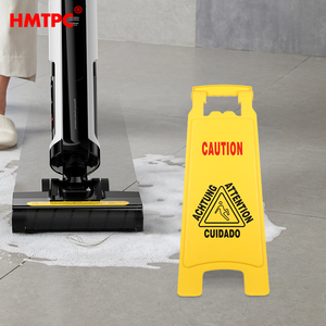 Dấu hiệu bắt mắt làm sạch sàn trơn dấu hiệu Bảng cảnh báo an toàn lời khuyên vỉa hè đánh dấu nhựa hai mặt sàn ướt Logo - Product Image 3