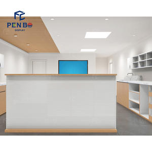 Cao Cấp Cửa hàng bán lẻ Kính LED dispentary đồ nội thất Rack hiển thị hiển thị trường hợp dược phẩm cửa hàng thiết kế nội thất - Product Image 5